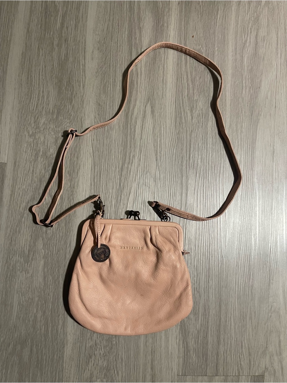 The Versailles Evening Crossbody by Wanderers Travel Co in Blush